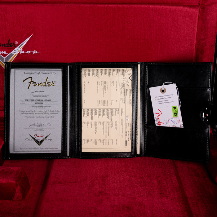 Fender Custom Shop 1965 Stratocaster Deluxe Closet Classic British Racing Green