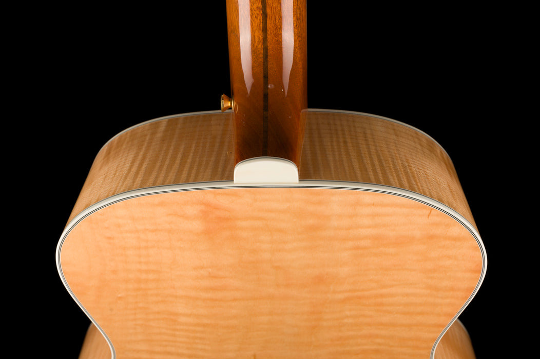 Pre Owned Guild F-512 Maple Blonde 12-String Acoustic Electric Guitar With OHSC