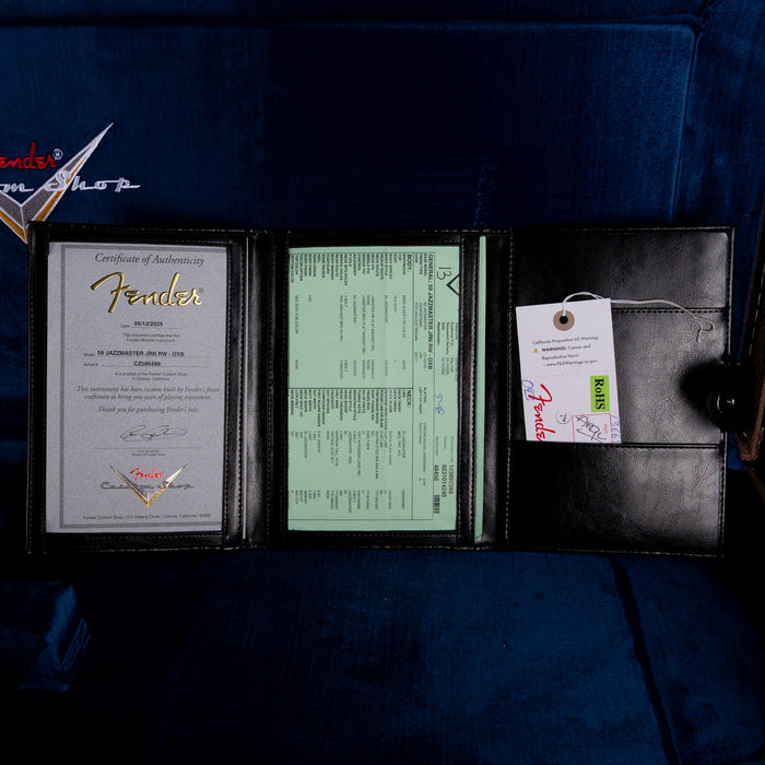 Fender Custom Shop 1959 Jazzmaster Journeyman Relic Oxblood