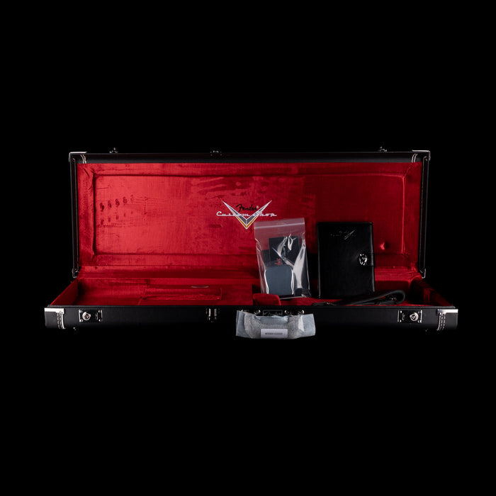 Fender Custom Shop Limited Edition P90 Mahogany Telecaster Journeyman Relic Ebony Transparent