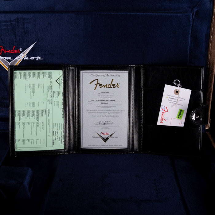 Fender Custom Shop 1960 Stratocaster Journeyman Relic Faded Aged Surf Green