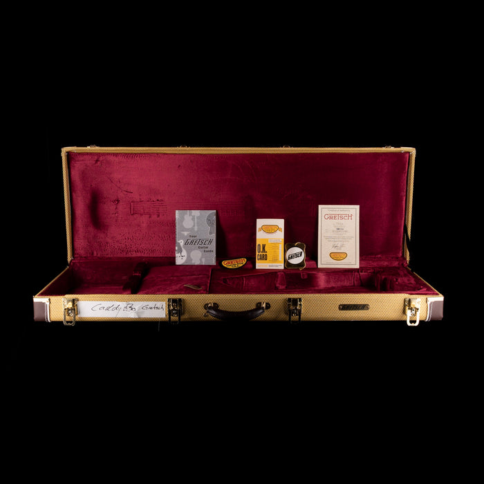 Used 2022 Gretsch Custom Shop Masterbuilt Stephen Stern G6199 Caddy Bo Aged Korina With OHSC - Brian Ray Collection