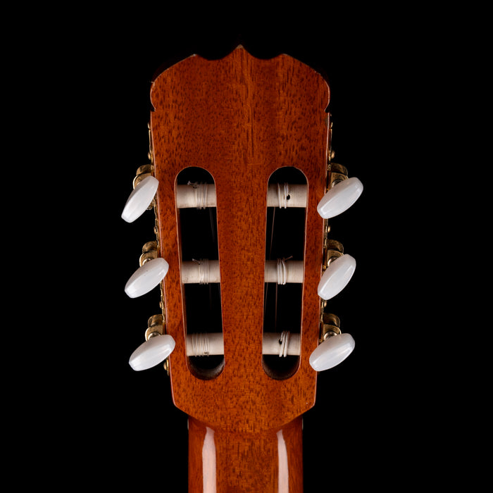 Pre Owned Takamine Made In Japan Model C-128 Nylon Classical Guitar Natural