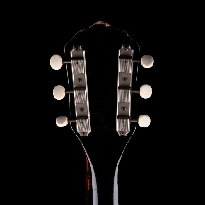 Vintage 1954-58 Kay K-136 Black & White Electric Guitar with Gig Bag