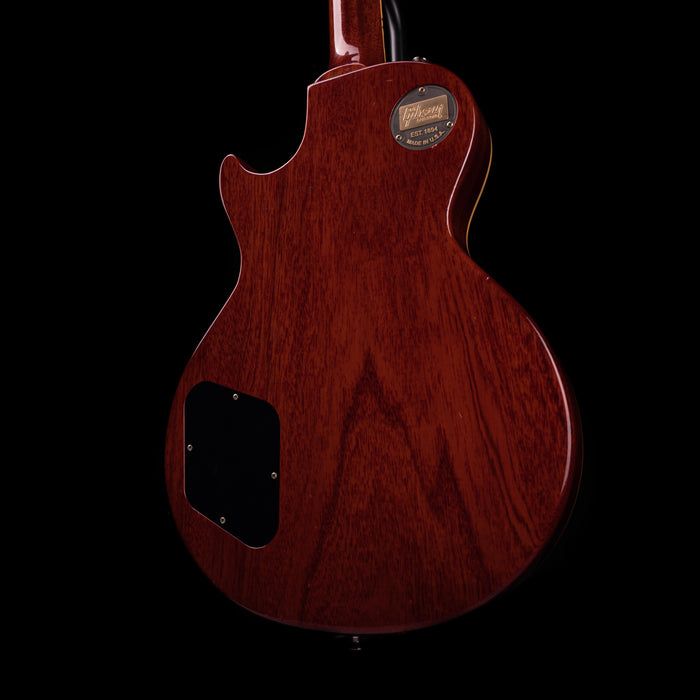 Pre Owned 2018 Gibson Custom Shop Tom Murphy Painted & Aged 1960 Les Paul Standard Reissue Dirty Lemon Burst With OHSC