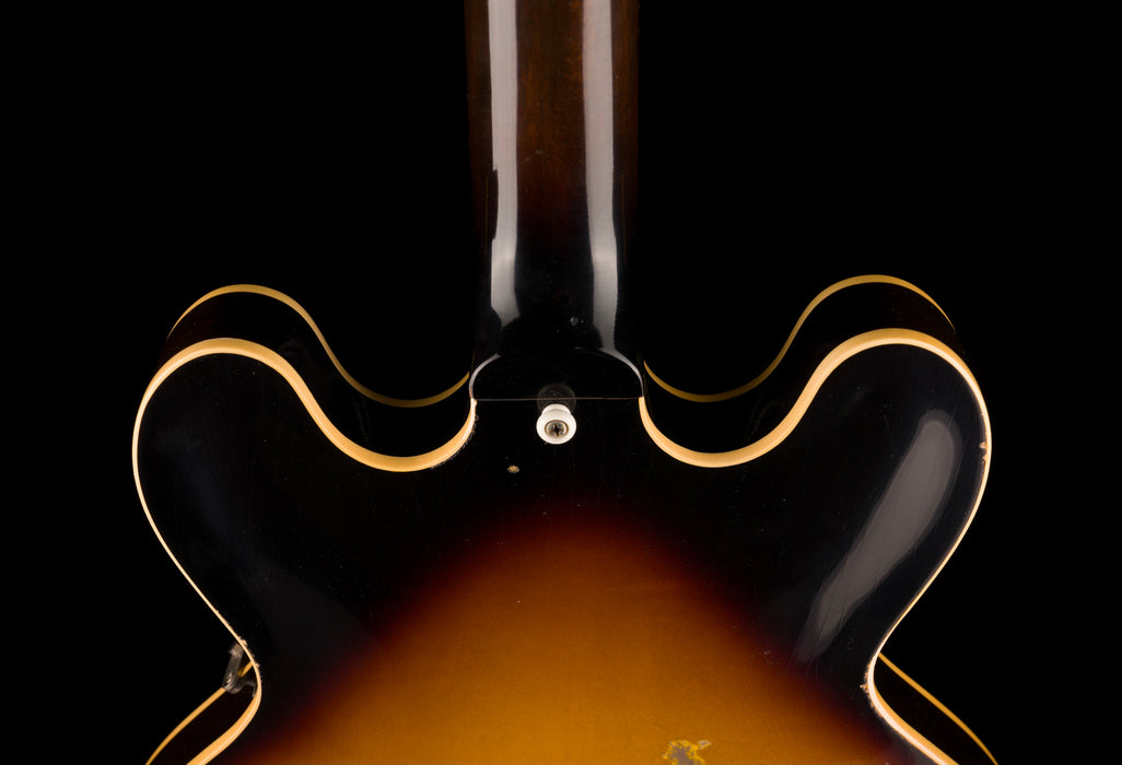 Gibson Custom Limited Edition 1958 ES-335 Murphy Lab Heavy Aged Faded Tobacco Burst With Case