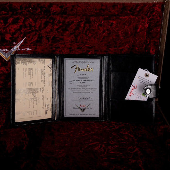 Fender Custom Shop "Mod D" 1959 Telecaster Custom Journeyman Relic Rosewood Texas Tea