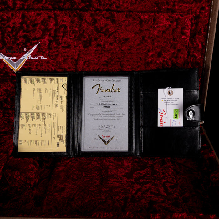 Fender Custom Shop "Mod D" 1959 Stratocaster Journeyman Relic Rosewood Texas Tea