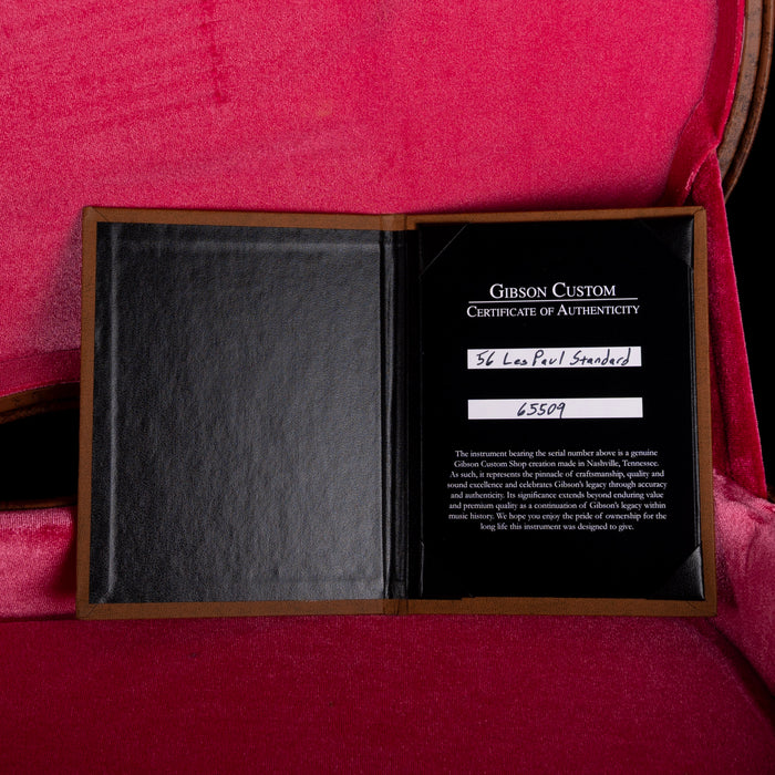 Gibson Custom Shop 1956 Les Paul Goldtop Reissue VOS Double Gold With Case