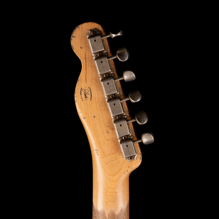 Fender Custom Shop Masterbuilt Jason Smith 1964 Telecaster HS Ultimate Relic Blue Ice Metallic With Case