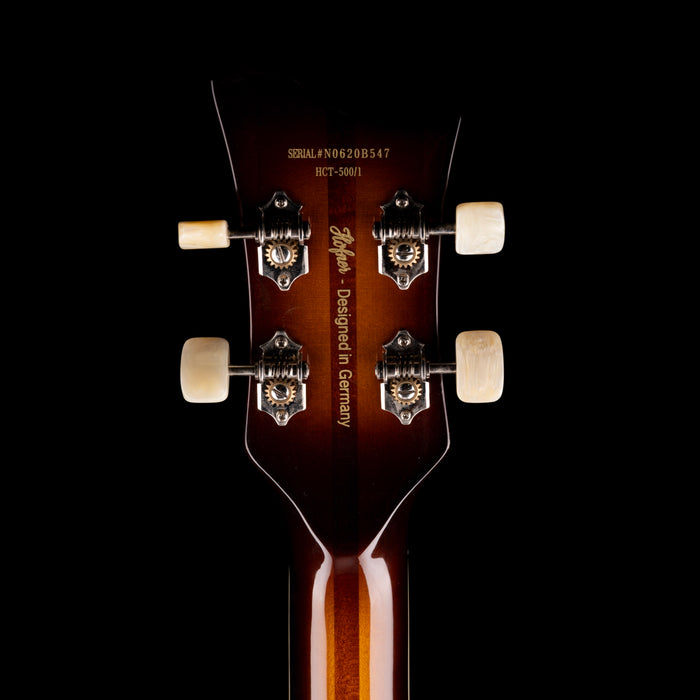 Used Hofner Contemporary HCT-500/1 Violin Bass Sunburst with Case - 2