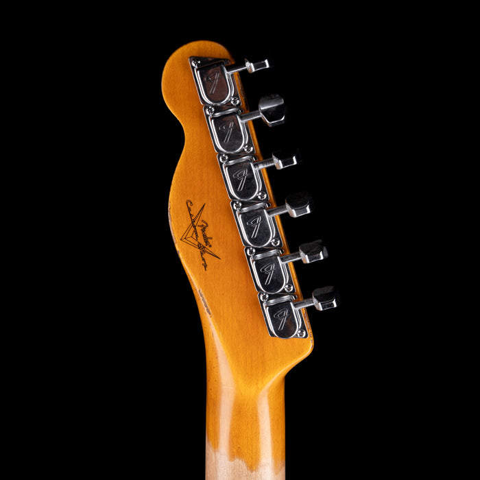 Fender Custom Shop 1967 Telecaster Heavy Relic Antigua Burst over Pink Paisley