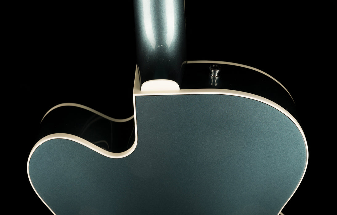 Pre Owned Gretsch G6118T-140 LTD 140th Double Platinum Anniversary Two-Tone Pure Platinum/Stone Platinum With OHSC