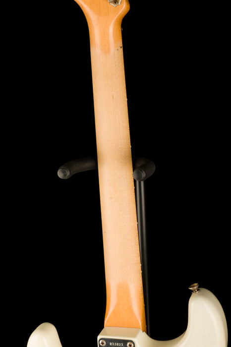 Pre Owned Fender Custom Shop 1960 Stratocaster Relic Olympic White With OHSC