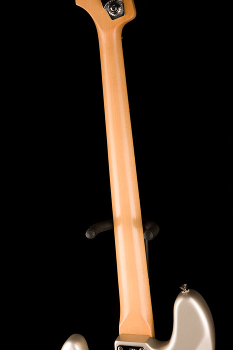 Used 2004 Fender American Jazz Bass Rosewood Fingerboard Chrome Silver With OHSC