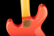 Pre Owned Fender Parts Jazz Bass Fiesta Red With Gold Hardware With Case