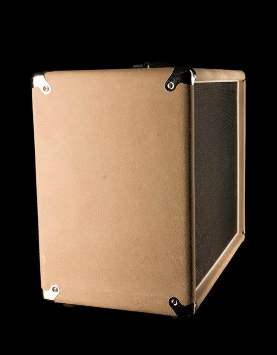 Pre Owned Amplified Nation The Bombshell Overdrive 100-Watt Head With 1x12" Ivory Suede Cabinet Guitar Amp - Ben Harper