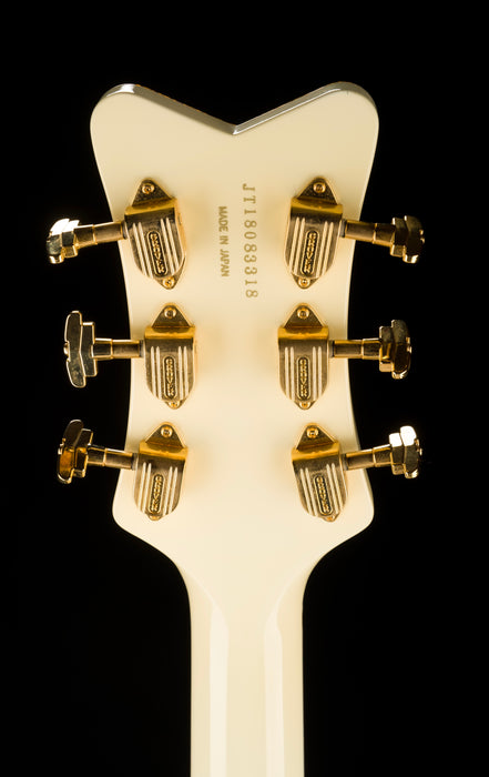 Pre Owned 2018 Gretsch G6134T-58 Vintage Select White Penguin With OHSC -  Serial # JT18083318