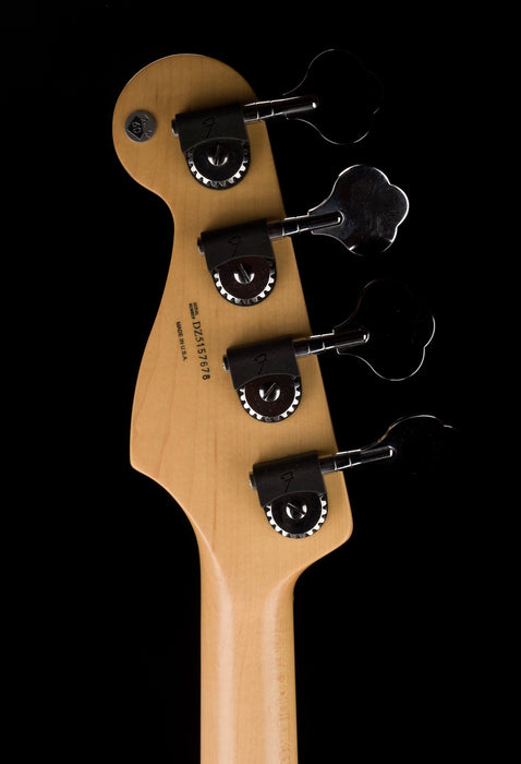 Pre Owned Fender American Deluxe Jazz Bass Aged Cherry Burst With OHSC