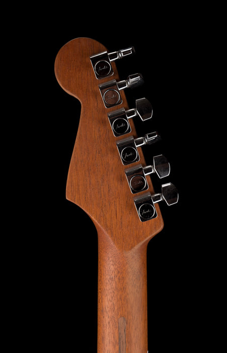 Used Fender Acoustasonic Stratocaster Black With Gig Bag