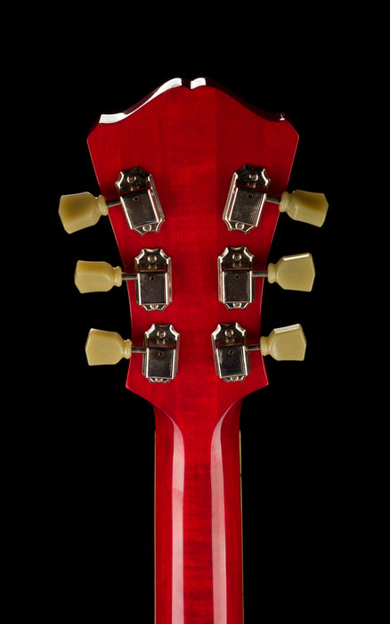 Used Eastman T386-RD Thinline Semi-Hollow Red with OHSC