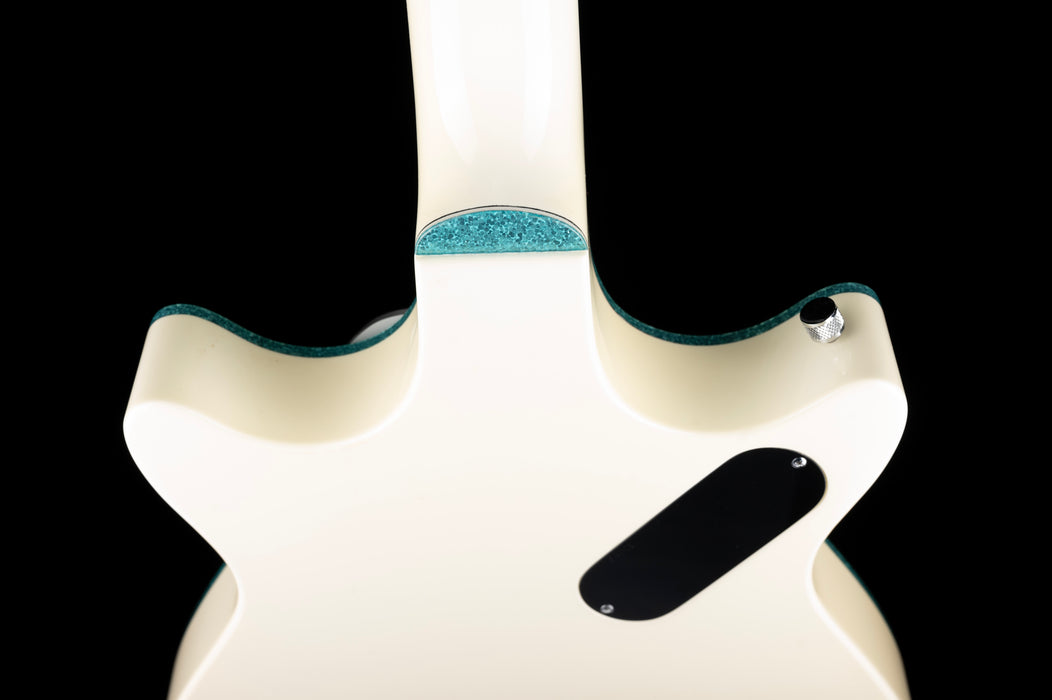 Pre-Owned Gretsch Custom Shop Masterbuilt Stephen Stern G6128CS-DC 1962 Triple Jet Turquoise Sparkle with OHSC