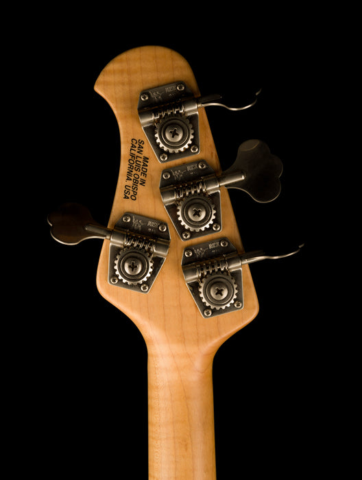 Pre Owned Ernie Ball Music Man Sterling 4-String Pearl Blue Bass With Case