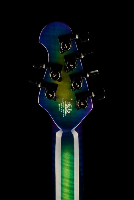 Ernie Ball Music Man BFR Majesty Arctic Aurora With Mono Softshell Case