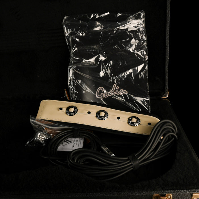 Pre Owned Godin LGXT White Electric Guitar With OHSC