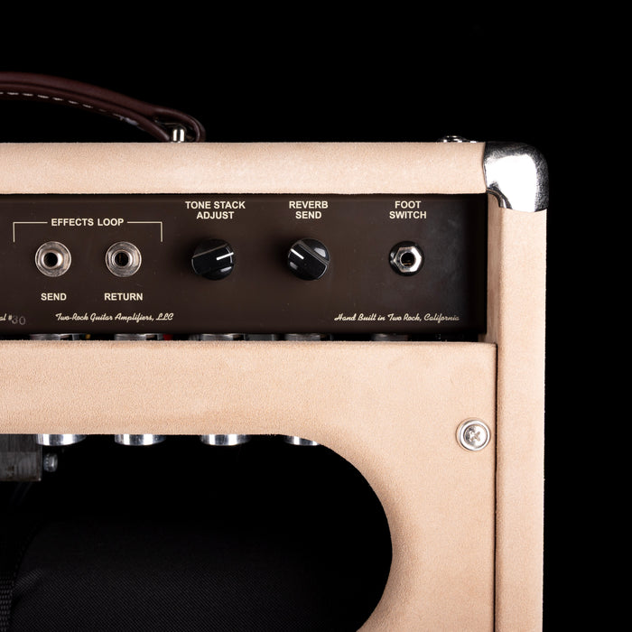 Used Two Rock Vintage Deluxe 40/20 Guitar Amp Head And 1x15" Cabinet Dogwood Suede