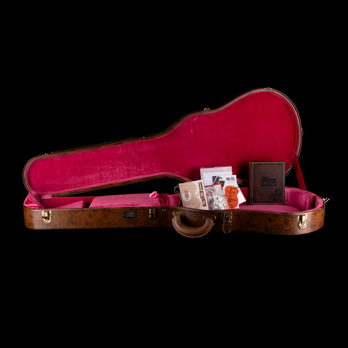 Pre Owned 2024 Gibson Custom Shop ‘59 Les Paul Standard Murphy Aged Murphy Burst With OHSC