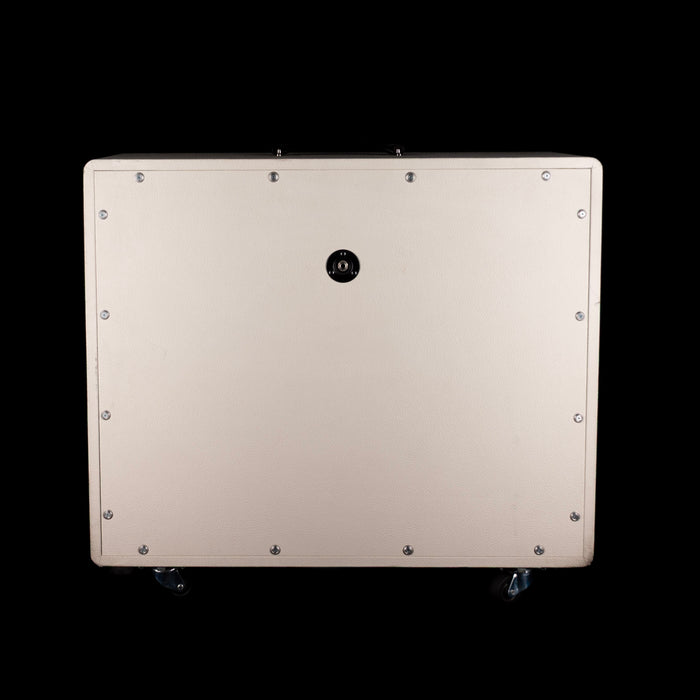 Pre Owned Bogner Shiva 20th Anniversary Guitar Amp Head Ivory White With Bogner 2x12" Ivory White Guitar Amp Cabinet