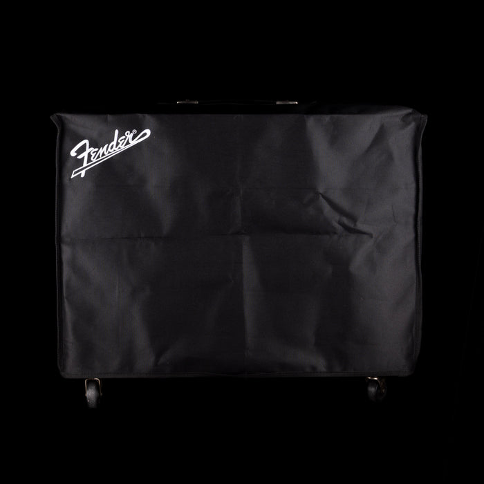 Vintage 1966 Fender Twin Reverb Black Guitar Amp Combo #A03334