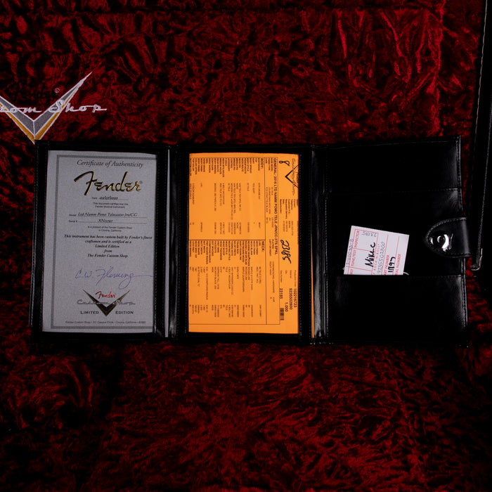 Pre Owned Fender Custom Shop Limited Edition Postmodern Telecaster Journeyman Relic 3-Tone Sunburst Sparkle With OHSC