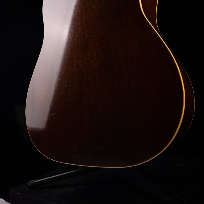 Vintage Gibson J-160E Sunburst Acoustic Electric Guitar With OHSC