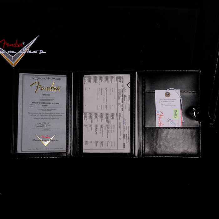 Fender Custom Shop Limited Edition 1959 Jazzmaster Deluxe Closet Classic Black