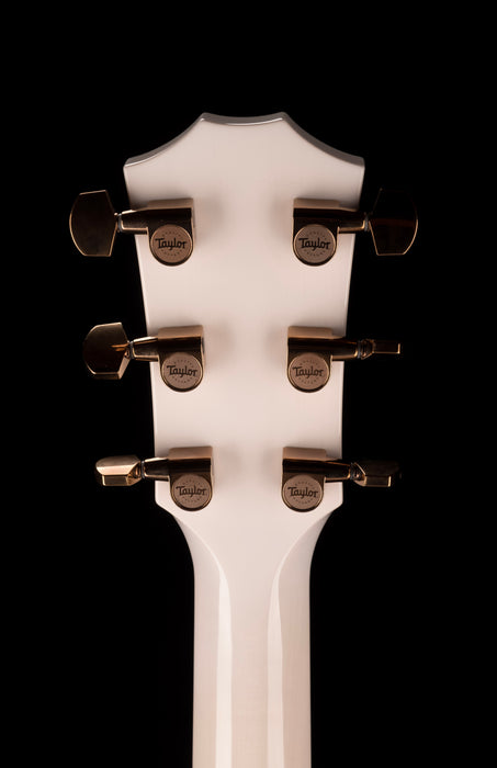 Used Taylor Custom Grand Auditorium C14ce Whitepearl Burst Catch Event # 22 With Case