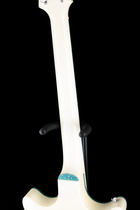 Pre-Owned Gretsch Custom Shop Masterbuilt Stephen Stern G6128CS-DC 1962 Triple Jet Turquoise Sparkle with OHSC3