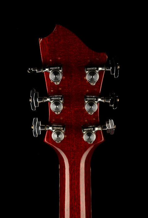 Pre Owned 1976 Hagstrom Swede Cherry Red Translucent With Case