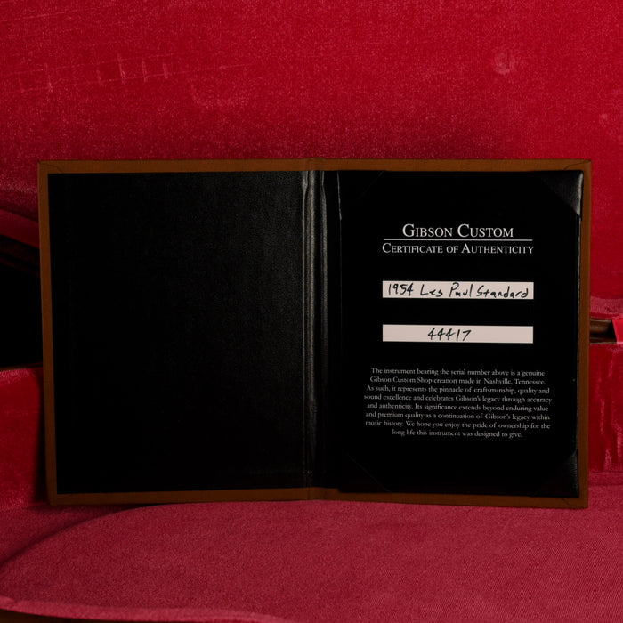 Pre Owned Gibson Custom Shop '54 Les Paul Goldtop With OHSC