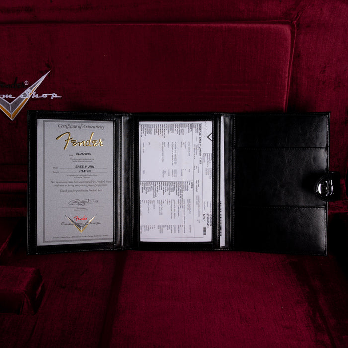 Fender Custom Shop  60's Bass VI Maple Journeyman Relic Target 3-Tone Sunburst