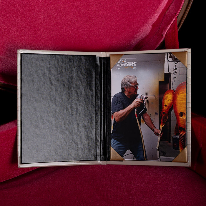 Pre Owned 2021 Gibson Custom Shop Made 2 Measure Tom Murphy 1959 ES-335 Wildwood Spec Heavy Aging Darkburst With OHSC