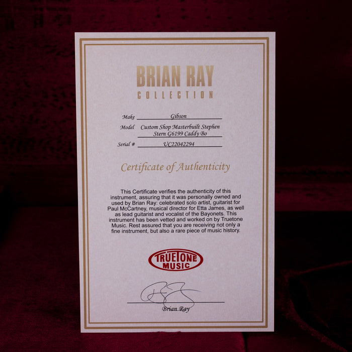 Used 2022 Gretsch Custom Shop Masterbuilt Stephen Stern G6199 Caddy Bo Aged Korina With OHSC - Brian Ray Collection