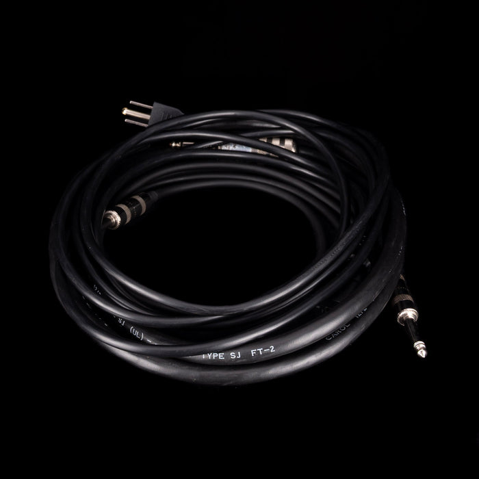 Pre Owned Bogner Shiva 20th Anniversary Guitar Amp Head Ivory White With Bogner 2x12" Ivory White Guitar Amp Cabinet