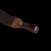 Ernie Ball Polypro Acoustic Guitar Strap - Brown - P05366 Closeup Bottom Loop