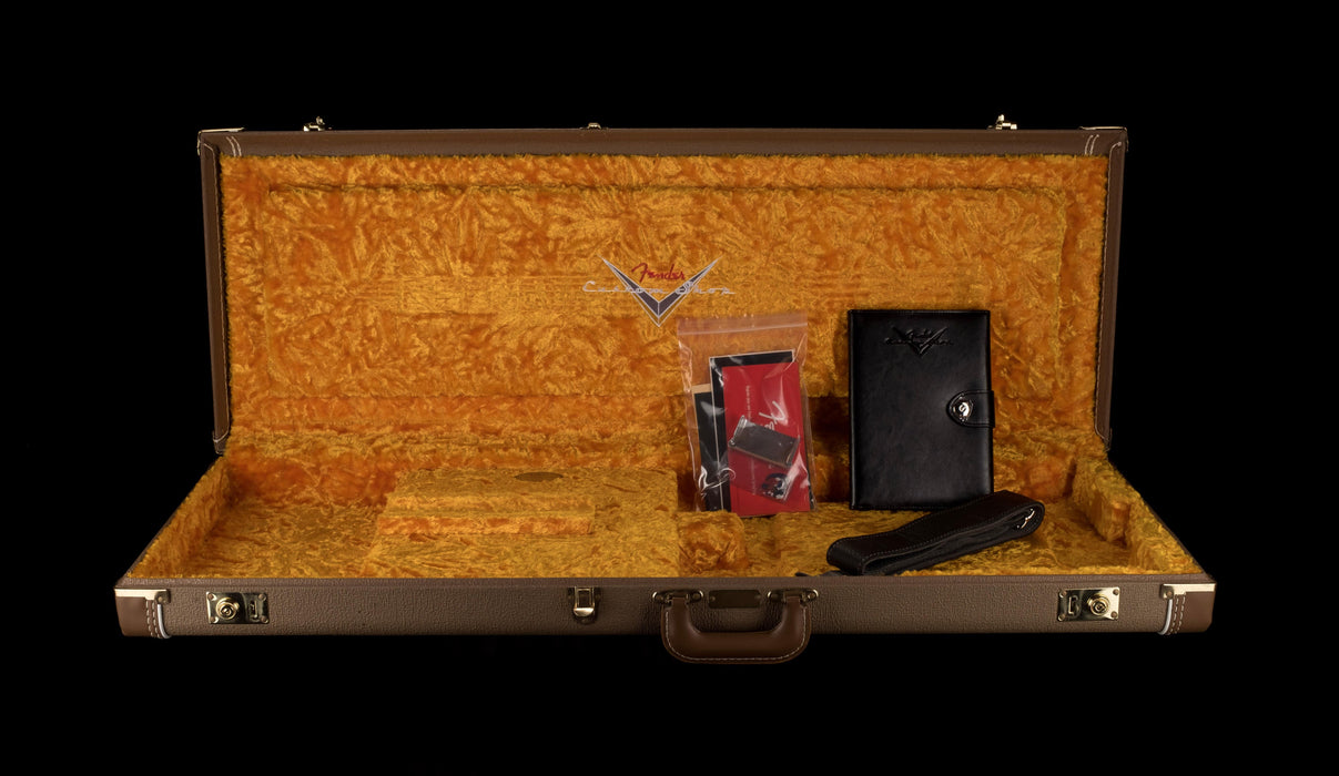 Used Fender Custom Shop 1960 Stratocaster Heavy Relic Faded Aged Foam Green with OHSC