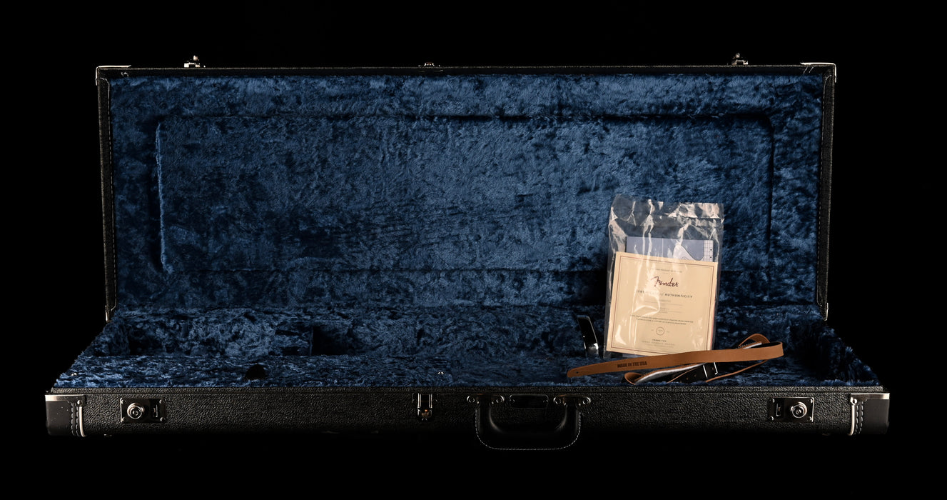 Pre Owned Fender Artist Series Johnny Marr Jaguar Olympic White With OHSC