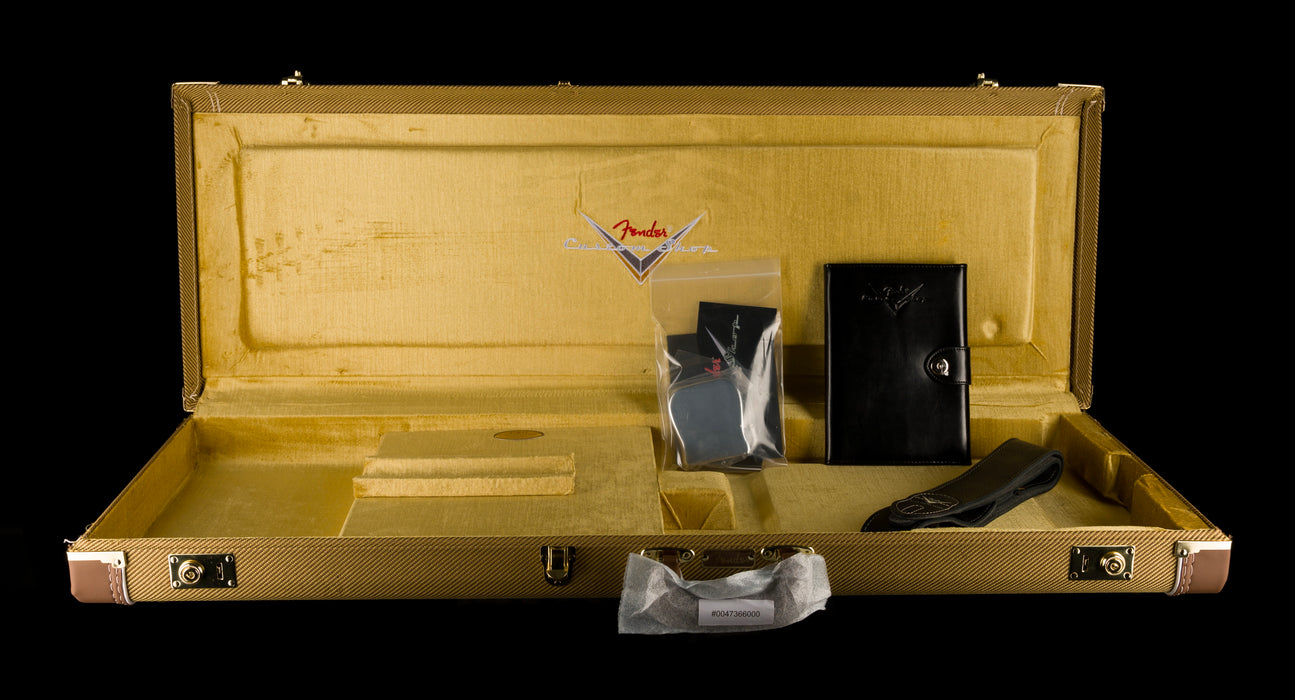 Fender Custom Shop Truetone Two Tone Telecaster NOS Oxblood With Case