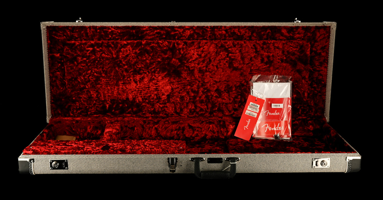 Used Fender Artist Series Jim Root Jazzmaster V4 Flat White with OHSC