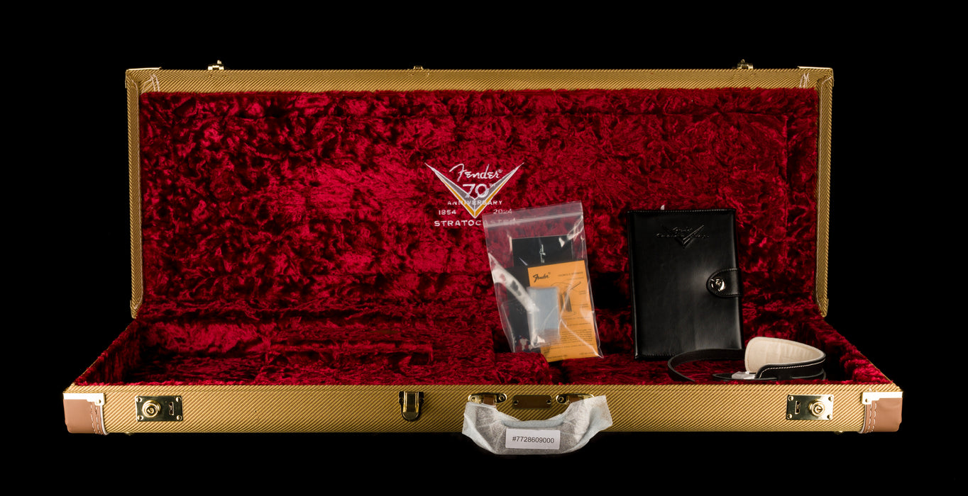 Fender Custom Shop Limited Edition 70th Anniversary 1954 Stratocaster NOS Wide-Fade 2-Color Sunburst With Case